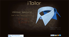 Desktop Screenshot of itailor.co.uk